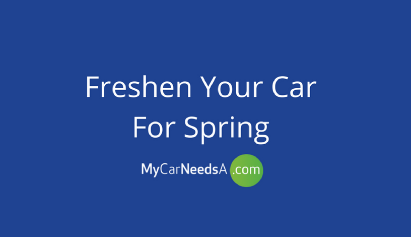 Freshen Your Car For Spring